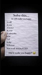 Your day will be better if you subscribe.😊 #heartochingpuzzles #subscribers #shorts