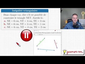 Exercise ♦ Triangle inequality: Is the triangle constructible? ♦ Fifth