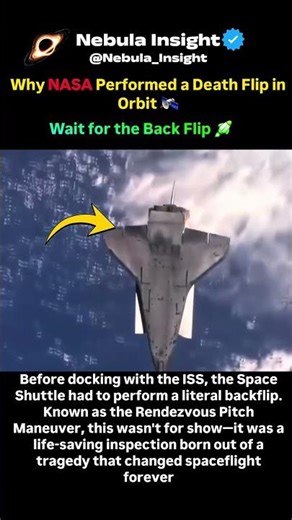 Why NASA Performed a Death Flip in Orbit | $2 Billion Backflip 🛰️ #shorts #space #cosmos #nasa
