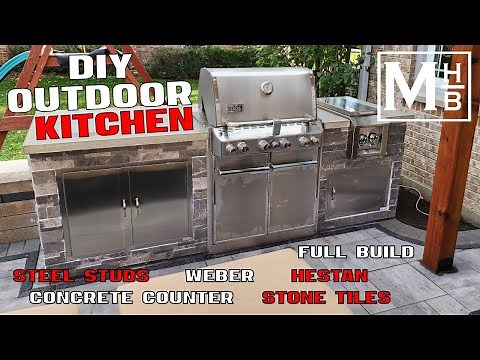 Weber Dream BBQ Station: Easy DIY Outdoor Kitchen Build