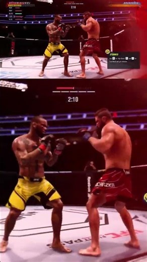 UFC 4 oblique kick + spinning heel kick KNOCKOUT #knockout #ufc #ufc4knockouts