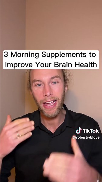 Three Morning Supplements to Improve Your Brain Health. #supplements #brain #memory #alzheimers #dementia #cognition #magnesium #selenium #bvitamins #neurotransmitters #robertlove #robertwblove
