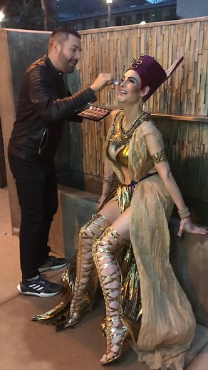 “POSE” #cassandracass #cleopatra #cleopatramakeup