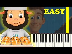 Hot Cross Buns – Little Baby Bum Piano Tutorial | Easy Step-by-Step Piano Lesson