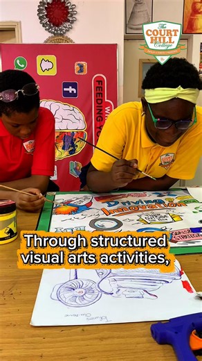 Through structured visual arts activities, our students develop creativity, fine motor skills, and collaborative learning. These hands-on experiences encourage critical thinking, problem-solving, and self-expression—key components of a well-rounded education at Court Hill College. #CourtHillCollege #AcademicExcellence #CreativeArtsEducation #StudentDevelopment #CHCLearning