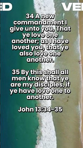 Love One Another – John 13:34-35 | Jesus’ Commandment (Powerful Audio Bible)