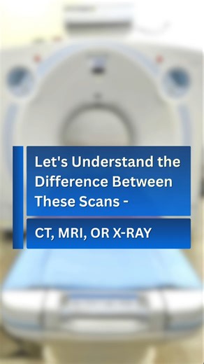 Aditya Hospital | Let’s understand the difference between CT, MRI, and X-ray scans! 🔹 What do they show? 🔹 When are they used? 🔹 How do they work? Stay... | Instagram