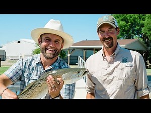 Exploring Texas' Largest Red Fish Hatchery🐟 - Sea Center Texas, Lake Jackson