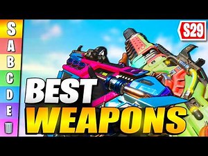 RANKING The BEST WEAPONS In Apex Legends Season 29! (Tier List)