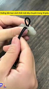Hướng dẫn bạn cách thắt mặt dây chuyền trong 30 giây #Vòngtay #jadeA #jade #ngoc #ngocbich #jewelry | Ajin Jewelry