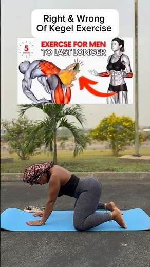 Step by step guide on how to perform a kegel exercise. #fitness #menshealth #homeworkout #shorts
