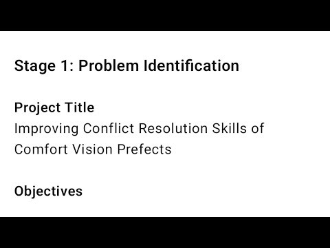 Business Studies | Zimsec Project | On Conflict Resolution.