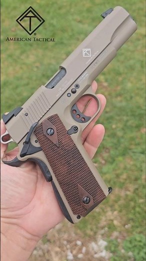 The American Tactical GSG 1911 22LR is a Browing Clone