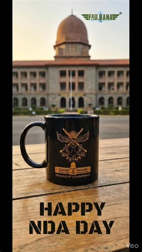 faujiana on Instagram: "Turning a civilian into a Gentleman is not just training, it’s forging in fire. 🔥 ​Happy NDA Day to every boy and girl who dared to dream, worked hard to wear the uniform, and dedicated their lives to Seva Parmo Dharma. ​To mark this occasion, we are releasing this special tribute: The Sudan Block Black & Gold sand blasted Mug. A perfect keepsake for those who know what it means to belong to the Cradle of Leadership. ​ #nda #indianarmy🇮🇳 #indiannavy⚓ #indianairforce🇮�