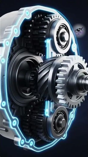 High RPM par Bike Gear kaise Lock hota hai? | 3D Gearbox Animation #automobile