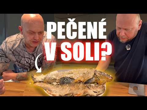 Pečení ryby v soli! 🔥🐟 okoun vs. lín 🧂