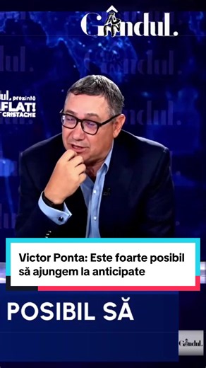 Victor Ponta: Este foarte posibil să ajungem la anticipate