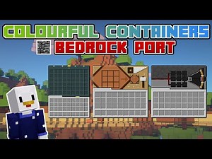 Colourful Containers GUI Pack - Bedrock Port (download available)