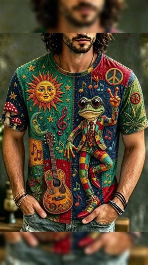 🌿 The Spirit of the 70s Lives On | Vintage Hippie Men's Clothing Inspired by Freedom & Adventure ✨