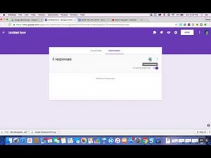 View Responses in Google Forms