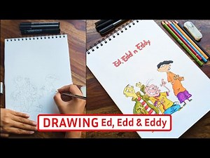 How to draw Ed, Edd n Eddy | Step by step | Drawing Tutorial for beginners