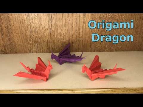 Amazing Paper Dragon 🐉 – Step by Step DIY Tutorial