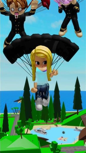 parachute out the plane 😂