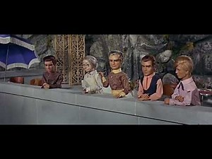 Thunderbirds 6 1968 | Lounge Scene & The Tracy Family See Alan Off In The Tiger | CLIP