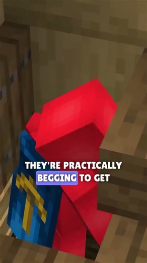 Teaching friends to safeguard valuables in Minecraft survival. #shorts #viralshorts #skipthetutorial