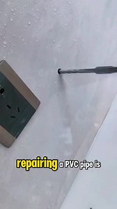 Repairing a PVC pipe is as simple as patching a tire. You heard that right! #plumbingtech #plumbing #plumber #fix #diy #repair | Young Plumber