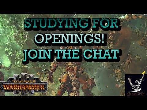 Studying for opening videos Warhammer 3