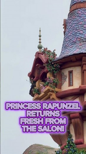 Princess Rapunzel returns after bird attack!