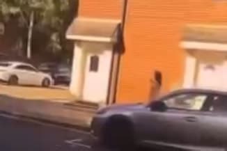 Woman taken to hospital after video of her was widely shared on social media