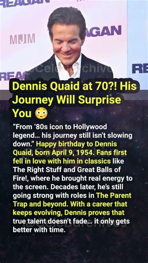 Dennis Quaid at 70! His Journey Will Surprise You 😳 #shorts #viral