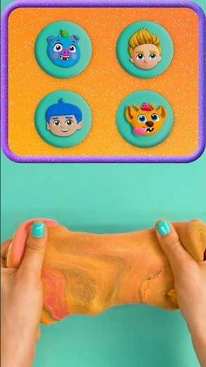 let's make more Star Trek Scouts pets with slime art! 🚀 #shorts
