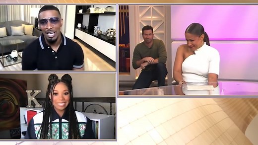 530K views · 4.8K reactions | Val Warner finally got her shot with her celebrity crush: Jamie Foxx! He's got a new Netflix sitcom based on his relationship with his daughter, and dished with on-screen daughter Kyla-Drew about their on-set antics. | Windy City LIVE | Facebook