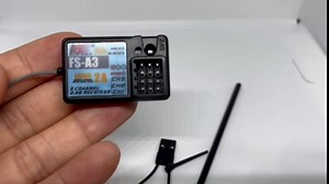 Flysky FS-A3 Waterproof AFHDS2A 2.4G 3CH Receiver for Flysky GT2E GT2G Transmitter RC Car Boat (2pcs FS-A3 Waterproof)