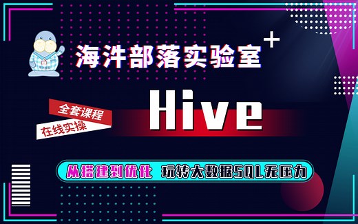 【海牛大数据】Hive教程（Hive3.x从基础到优化到面试一套全搞定）