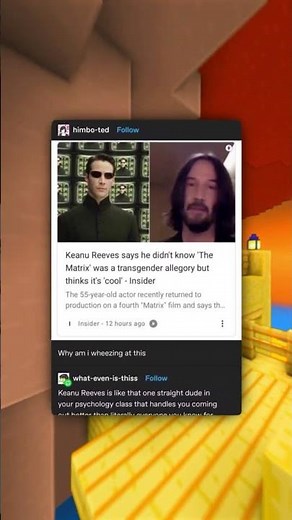 Keanu Reeves Supportive!