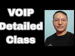VOIP( Voice Over Internet Protocol) detailed Class how VOIP work by Mangesh kumar Panwar sir
