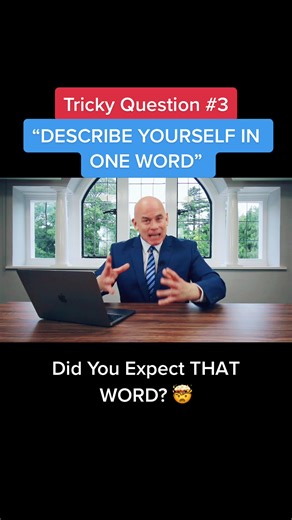 Describe Yourself in One Word | Job Interview Tips