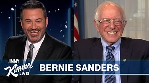 Bernie Sanders on raising the minimum wage, big lies from Republicans & Biden’s health care plan… | Jimmy Kimmel Live