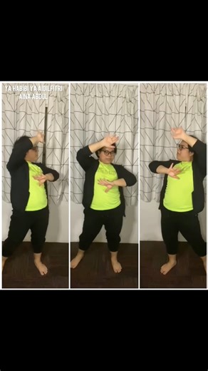AINA ABDUL - YA HABIBI YA AIDILFITRI DANCE COVER by JAT YONCEEE