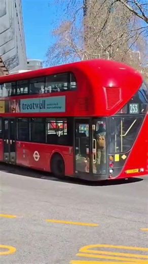 253 Bus Route at Euston Bus Station 21/03/2026