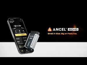ANCEL Echo OBD2 Bluetooth Scanner - All Systems Diagnostic Tool, Wireless Car Code Reader