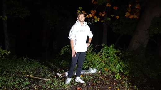 They followed the roommate into dark field fearing something is deeply wrong
