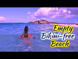 SDA148 Empty Bikini-Free Beach