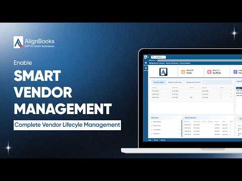 Smart Vendor Management with AlignBooks CVSS Portal