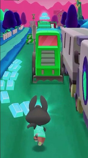 Talking Tom Gold Run Super Becca Runs Ultra Fast & Fight With Raccoon Boss #Shorts #Becca #Boss