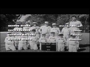 The Bad News Bears (1976) End Credits (TCM 2021)